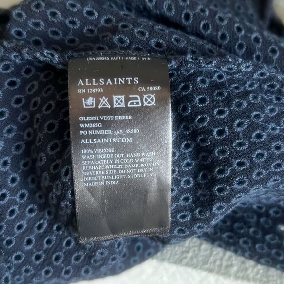 All Saints Glesni Vest Dress - Picture 7 of 7